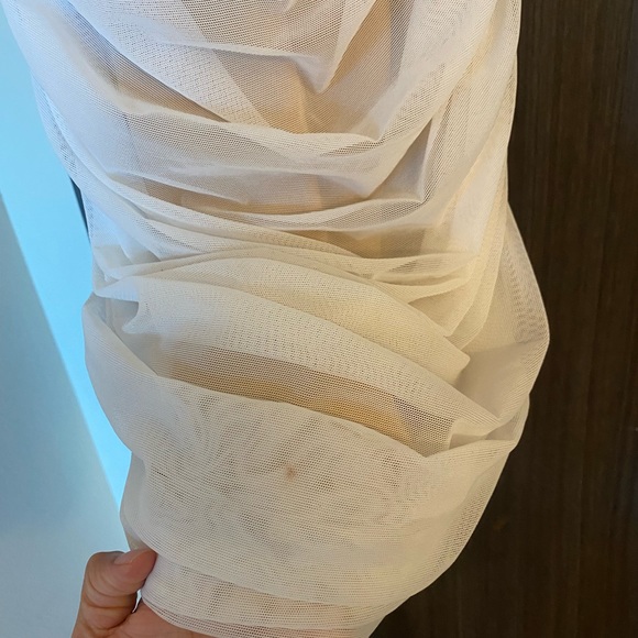 Norma Kamali Walter Dress in Snow White, XS - Picture 6 of 6